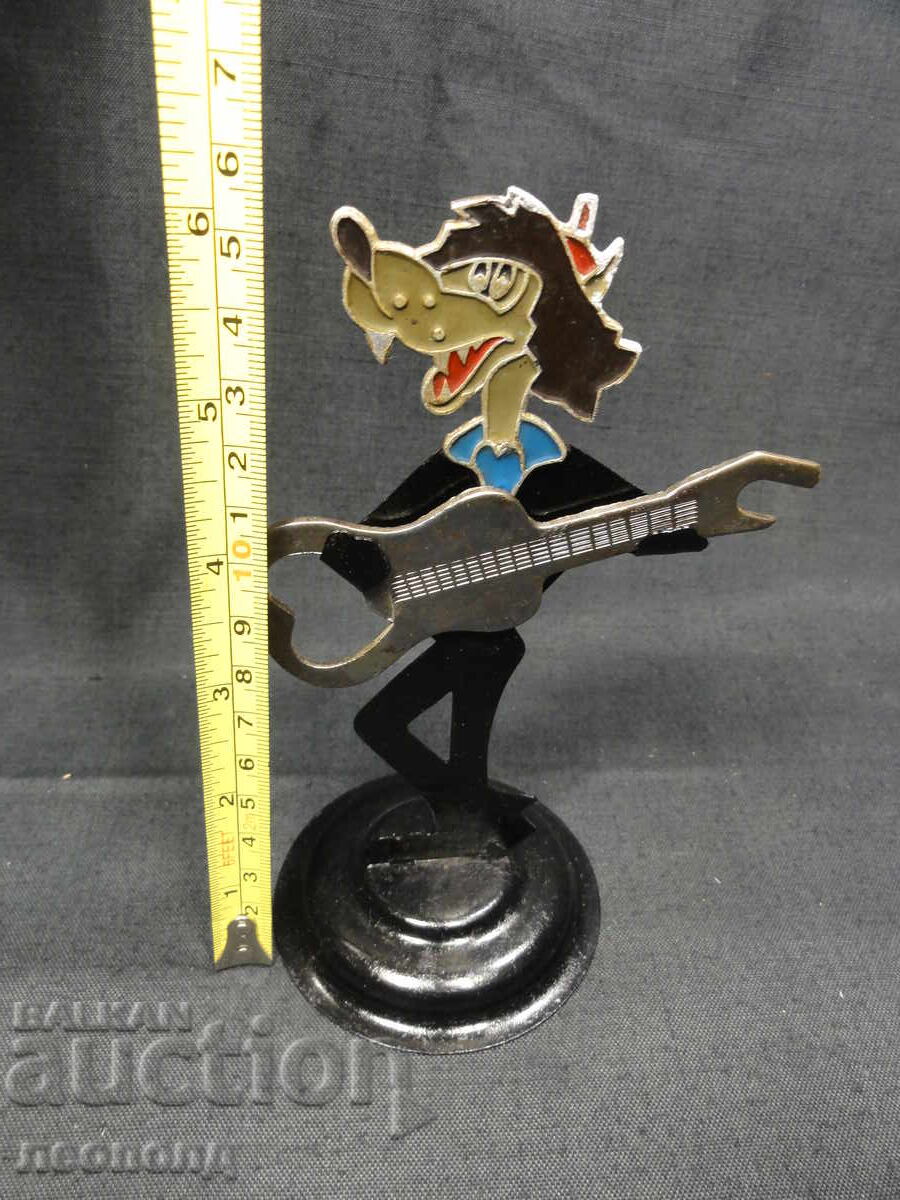 FIGURINĂ DE MASĂ VECHE RETRO SOVIETICĂ URSS - DESCHIZĂTOR DE STICLE NU POGODI - 7