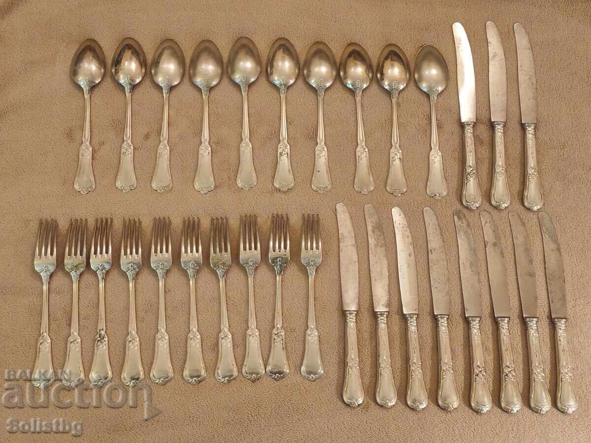 Vintage σερβίτσιο, μαχαιροπίρουνα BERNDORF, Αυστρία με τιμή 250.00 BGN | € 127.82