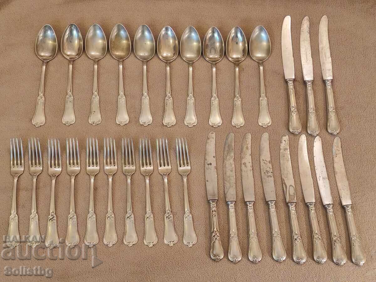 Set de veselă vintage, tacâmuri BERNDORF, Austria