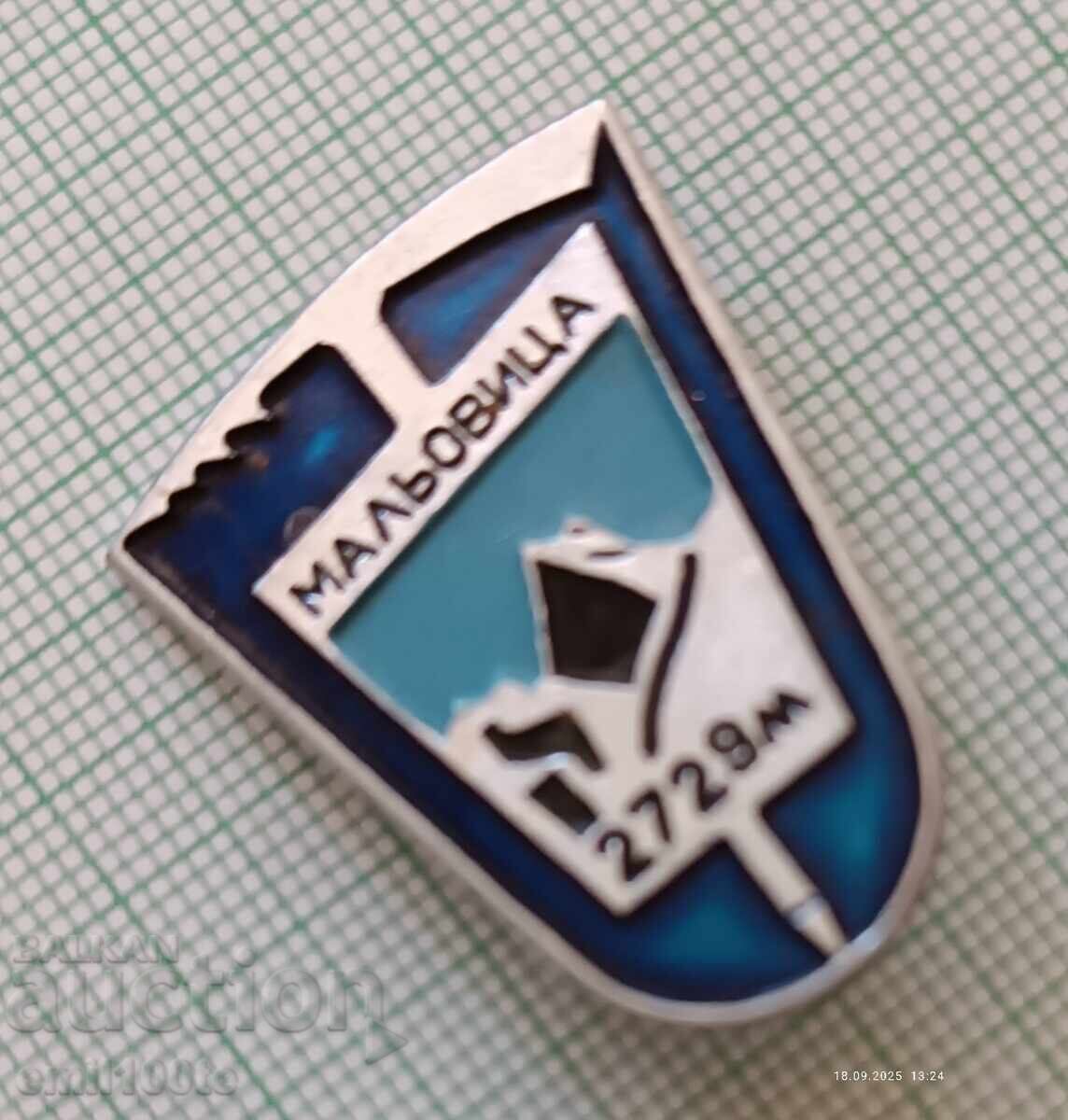 Insigna - Vârful Malyovitsa - piolet cu preț 3.00 BGN | € 1.53