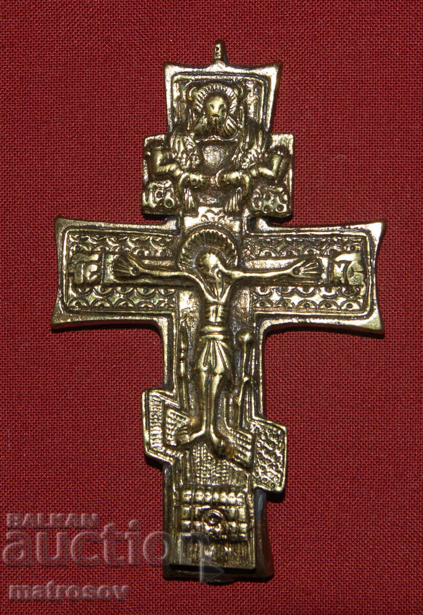 Διακοσμητικός ορειχάλκινος σταυρός, εσταυρωμένος με τιμή 80.00 BGN | € 40.90