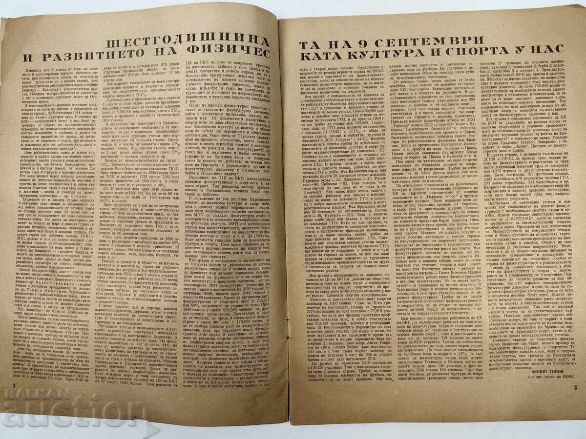 Δημοπρασία 1950 FIZKULTURA I SPORT ΣΟΤΣ ΕΠΙΘΕΩΡΗΣΗ ΒΕΣΤΝΙΚ ΝΡΒ ΣΟΤΣ