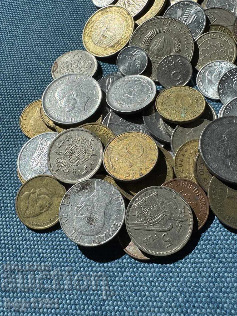 Παράδοση Λοτ από 130 νομίσματα από όλη την Ευρώπη Παράδοση Λοτ από 130 νομίσματα από όλη την Ευρώπη
