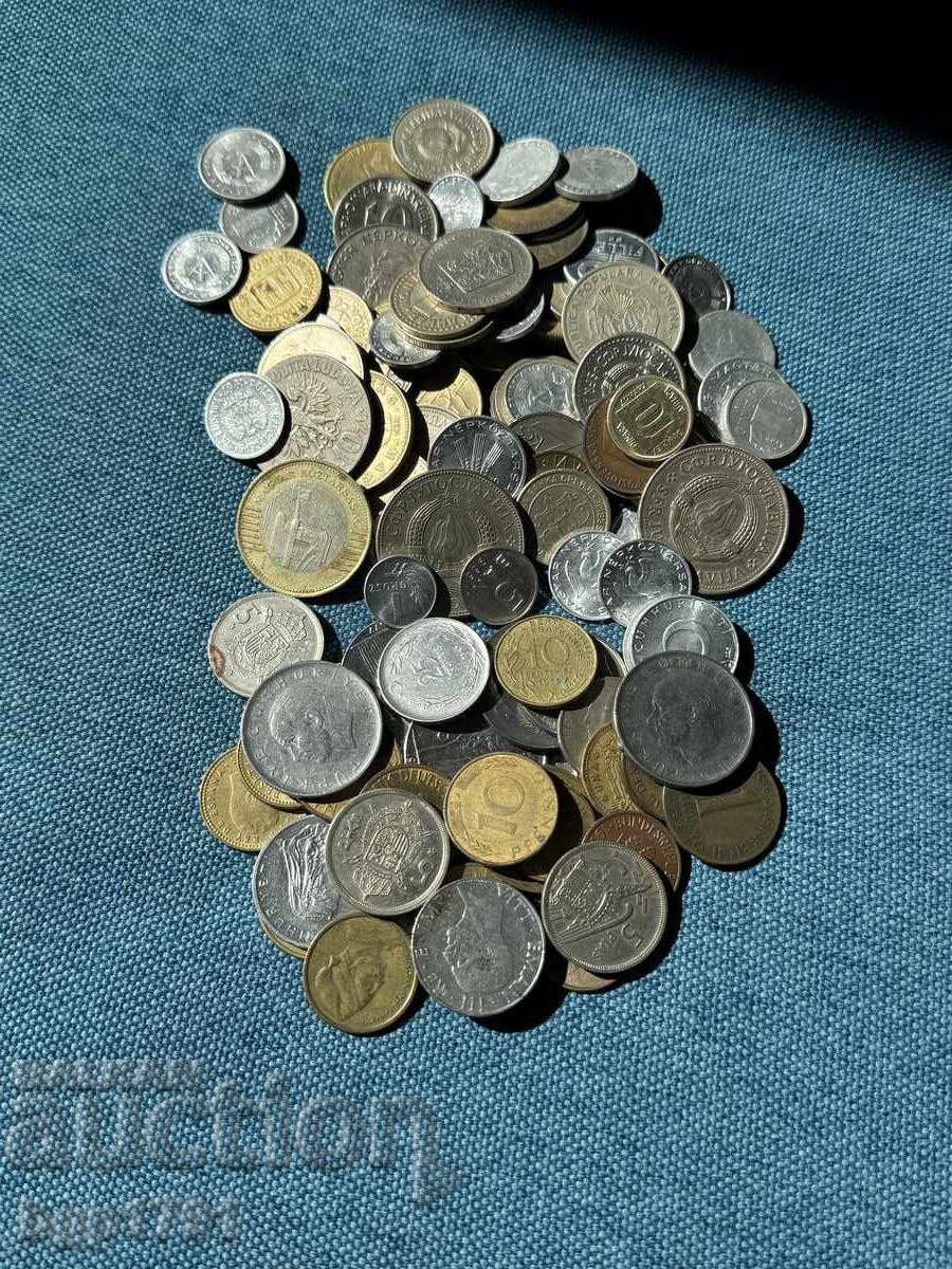 Λοτ από 130 νομίσματα από όλη την Ευρώπη