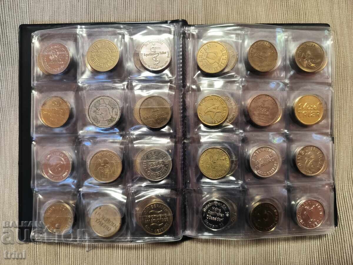 Album with 96 tokens - Austria and Germany with price 45.00 BGN | € 23.01 Album with 96 tokens - Austria and Germany with price 45.00 BGN | € 23.01