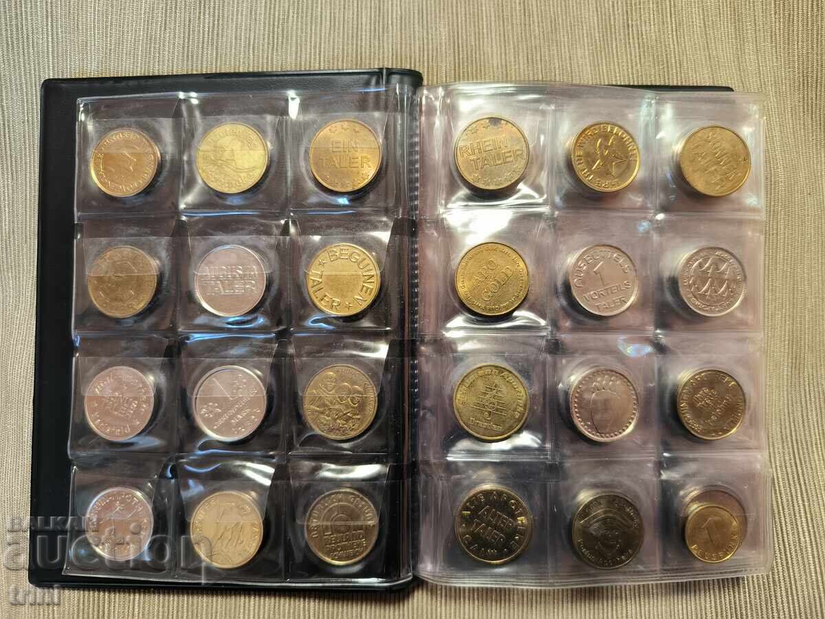 Album with 96 tokens - Austria and Germany Album with 96 tokens - Austria and Germany