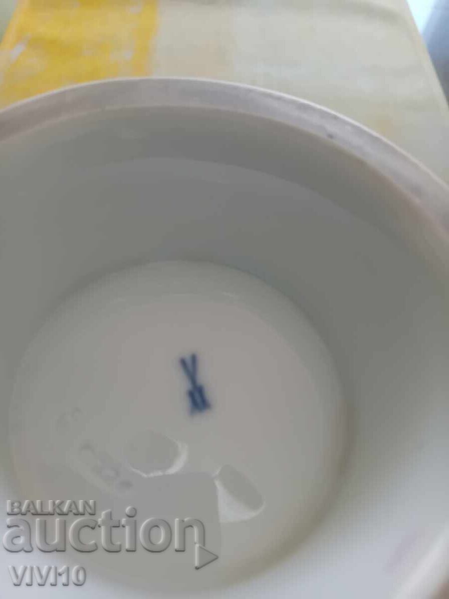 Παράδοση Αρχαίο Βάζο Meissen, Επιχρύσωση