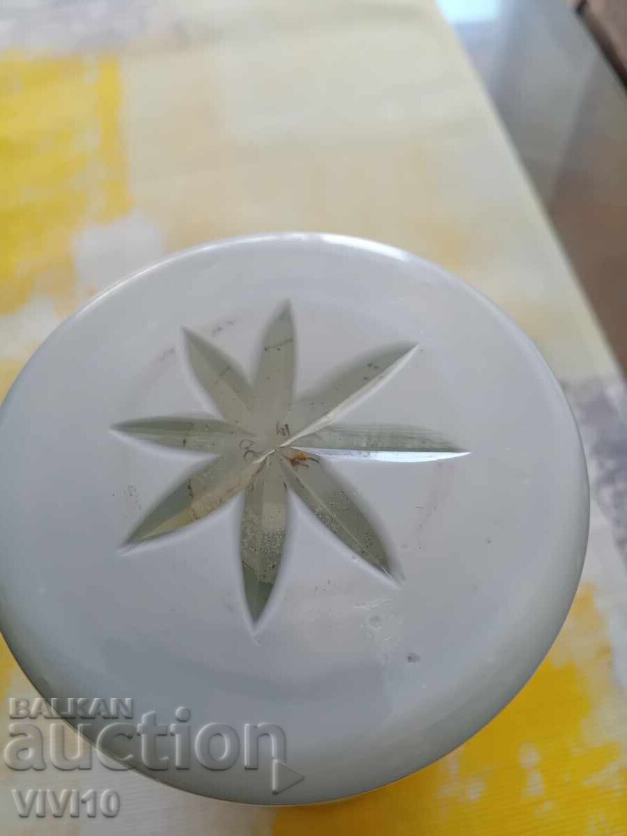 Licitație Vază de cristal Biedermeier cu email