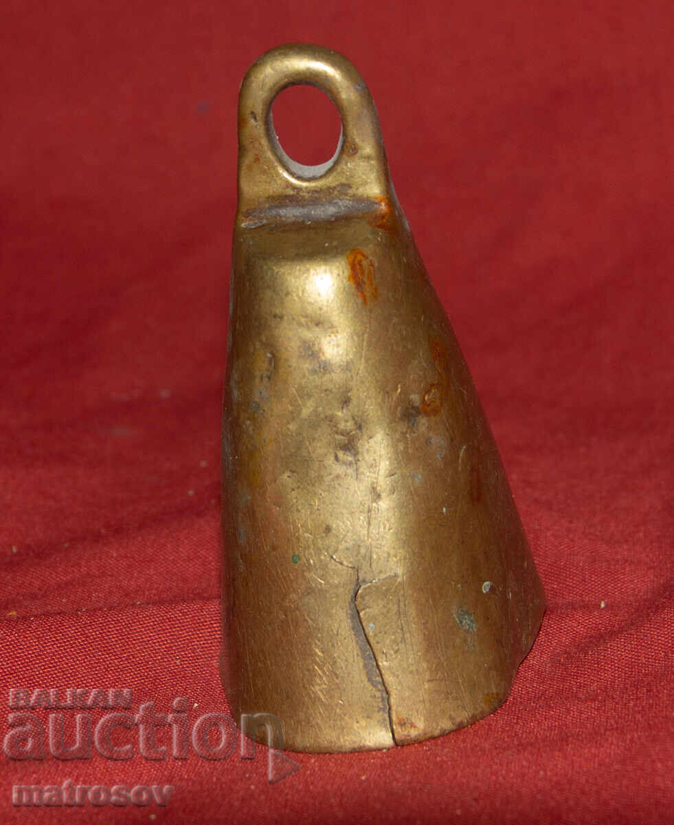 Auction  Old bronze bell chime clapper bell