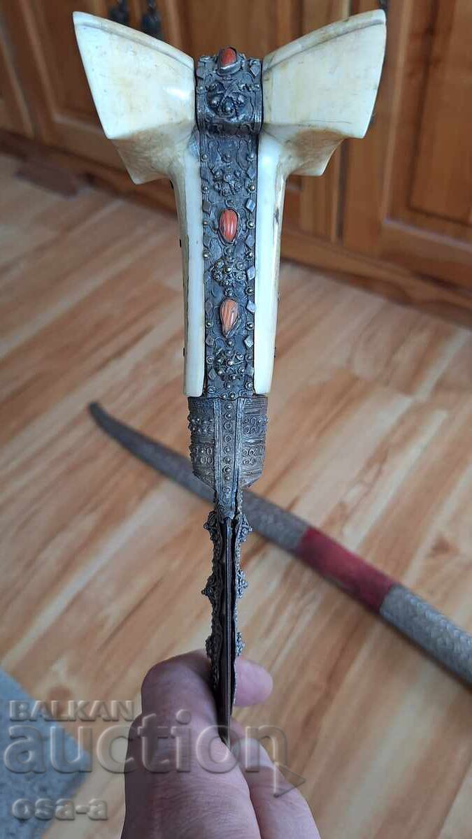 Auction  Yatagan karakulak kama knife blade saber