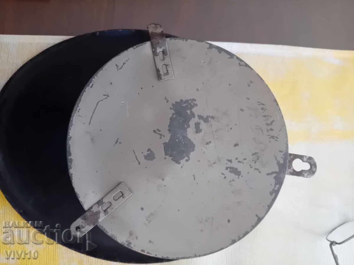 Licitație Ceas de perete email, Gustav Becker