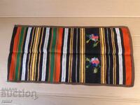 Autentică frumoasă șorț de lână, costum popular