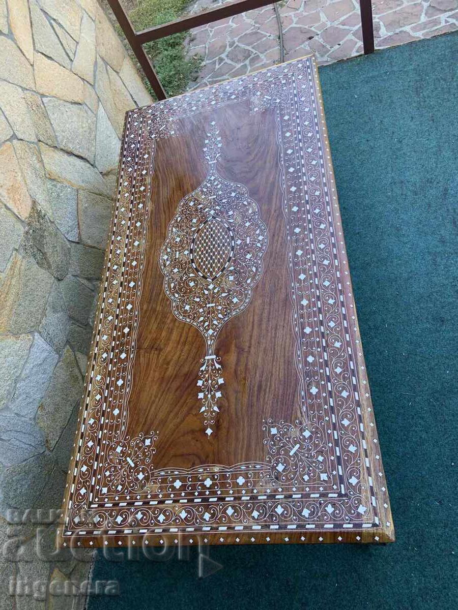 ΤΡΑΠΕΖΙ ΧΩΛ ΕΠΙΤΡΑΠΕΖΙΟ CHIPPENDALE INΤARSIA - 1220Χ590Χ460MM με τιμή 499.00 BGN | € 255.13