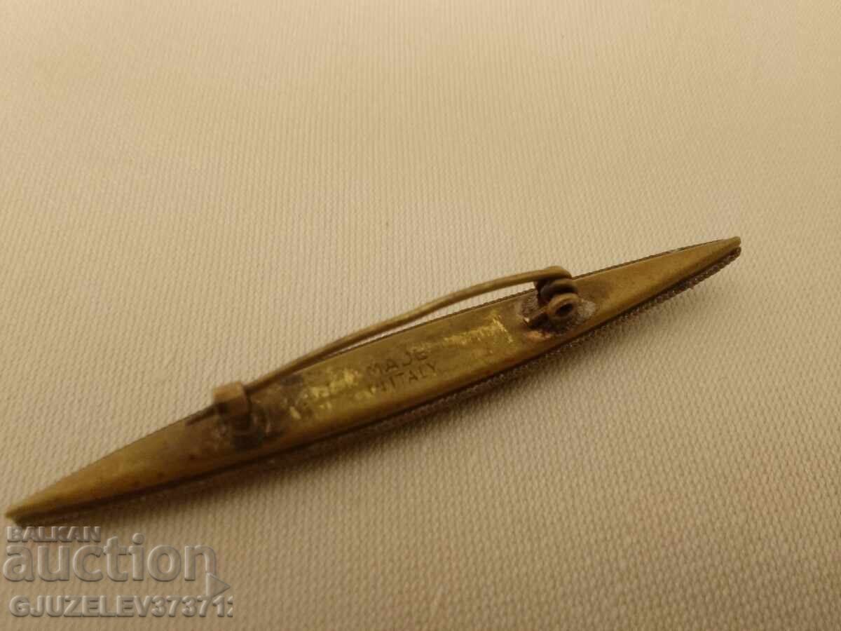 Αυθεντική παλιά καρφίτσα, χειροποίητη από λουλούδια με τιμή 79.00 BGN | € 40.39