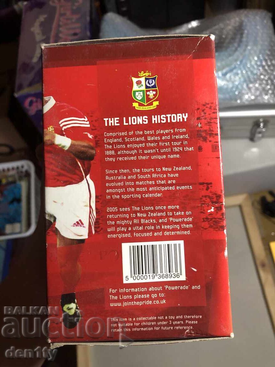 Livrarea Figurină de rugby British Lions figurină elastică