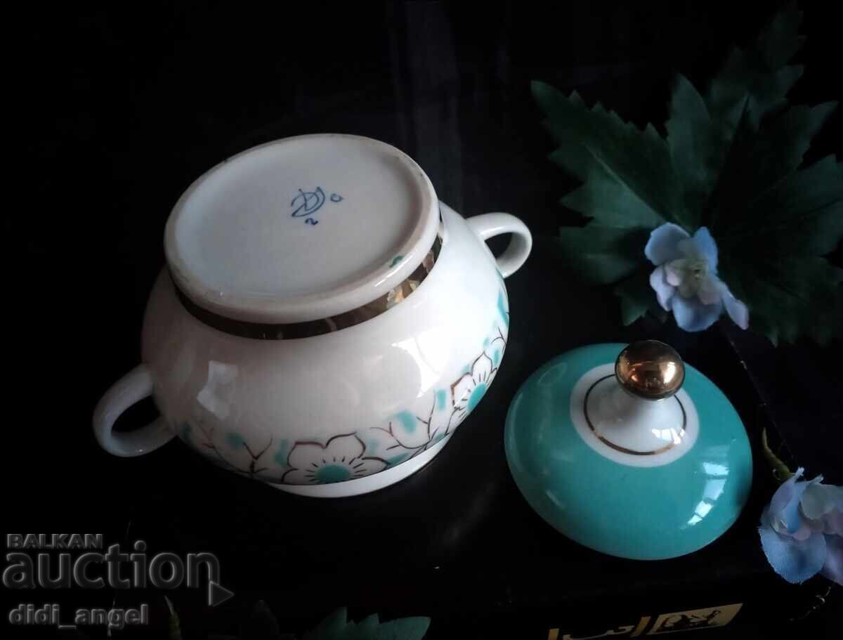 Auction  Russian sugar bowl