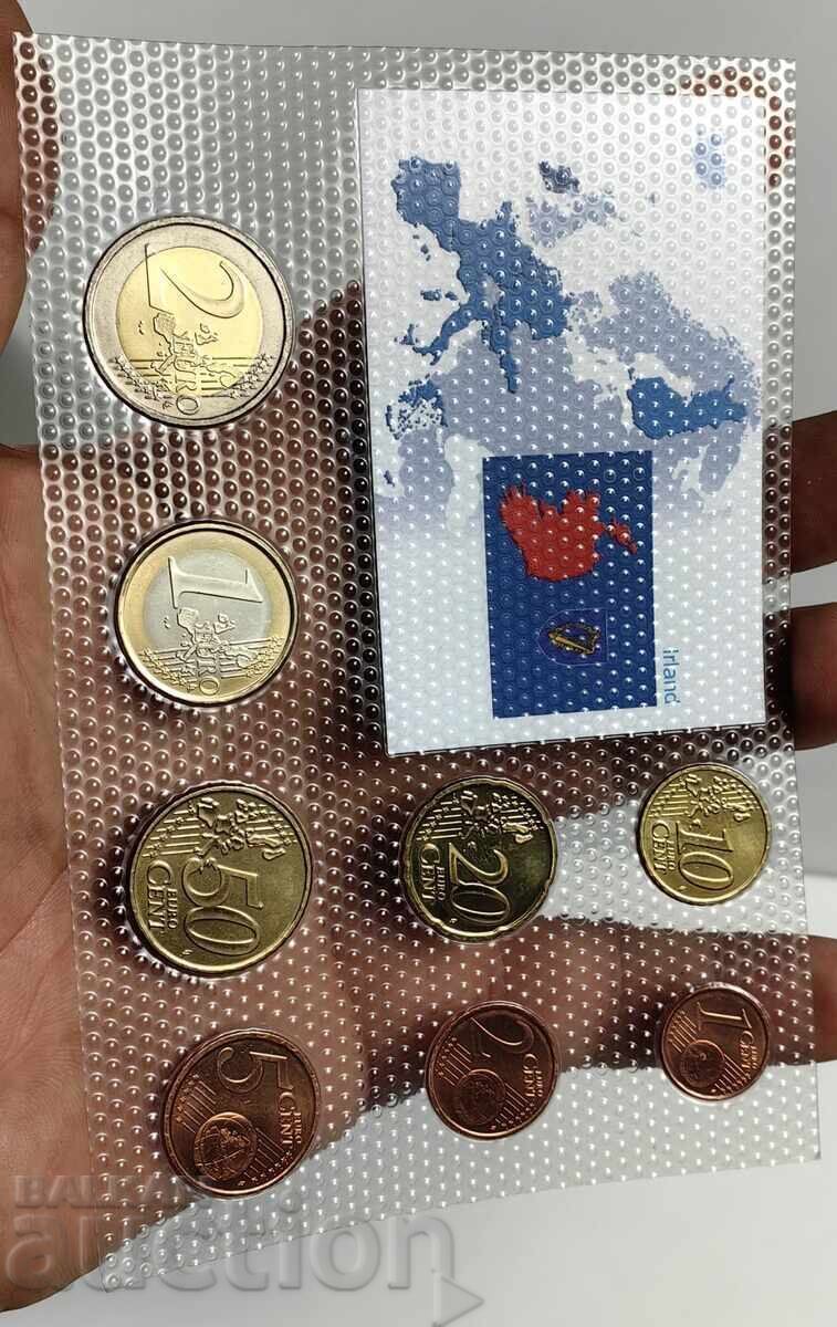 СЕТ ЕВРО МОНЕТИ ИРЛАНДИЯ - 5 СЕТ ЕВРО МОНЕТИ ИРЛАНДИЯ - 5