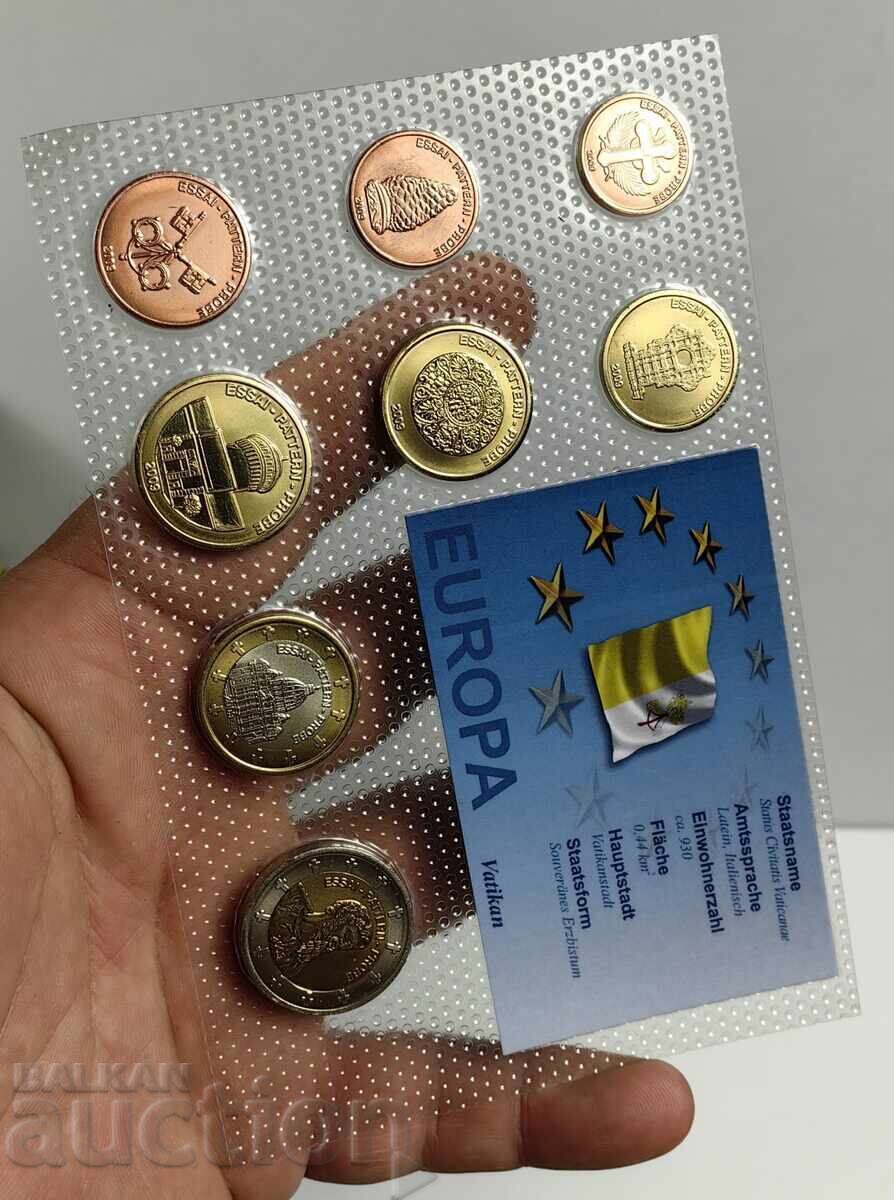 Δημοπρασία ΣΕΤ ΔΟΚΙΜΑΣΤΙΚΩΝ ΤΕΣΤ ΕΥΡΩ ΝΟΜΙΣΜΑΤΩΝ ΒΑΤΙΚΑΝΟΥ Δημοπρασία ΣΕΤ ΔΟΚΙΜΑΣΤΙΚΩΝ ΤΕΣΤ ΕΥΡΩ ΝΟΜΙΣΜΑΤΩΝ ΒΑΤΙΚΑΝΟΥ