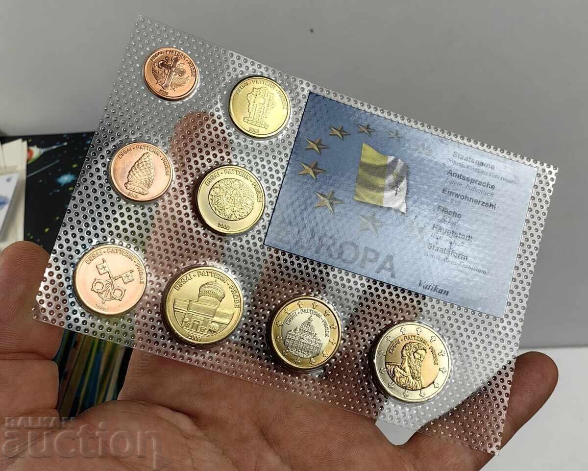 Παράδοση ΣΕΤ ΔΟΚΙΜΑΣΤΙΚΩΝ ΤΕΣΤ ΕΥΡΩ ΝΟΜΙΣΜΑΤΩΝ ΒΑΤΙΚΑΝΟΥ Παράδοση ΣΕΤ ΔΟΚΙΜΑΣΤΙΚΩΝ ΤΕΣΤ ΕΥΡΩ ΝΟΜΙΣΜΑΤΩΝ ΒΑΤΙΚΑΝΟΥ