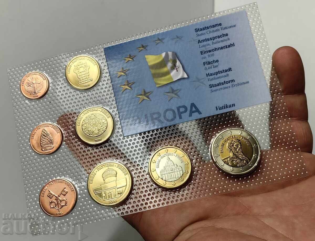 ΣΕΤ ΔΟΚΙΜΑΣΤΙΚΩΝ ΤΕΣΤ ΕΥΡΩ ΝΟΜΙΣΜΑΤΩΝ ΒΑΤΙΚΑΝΟΥ ΣΕΤ ΔΟΚΙΜΑΣΤΙΚΩΝ ΤΕΣΤ ΕΥΡΩ ΝΟΜΙΣΜΑΤΩΝ ΒΑΤΙΚΑΝΟΥ