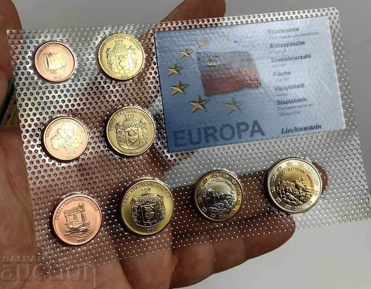 Livrarea SET TESTE PROBĂ MONEDE EURO LIECHTENSTEIN Livrarea SET TESTE PROBĂ MONEDE EURO LIECHTENSTEIN