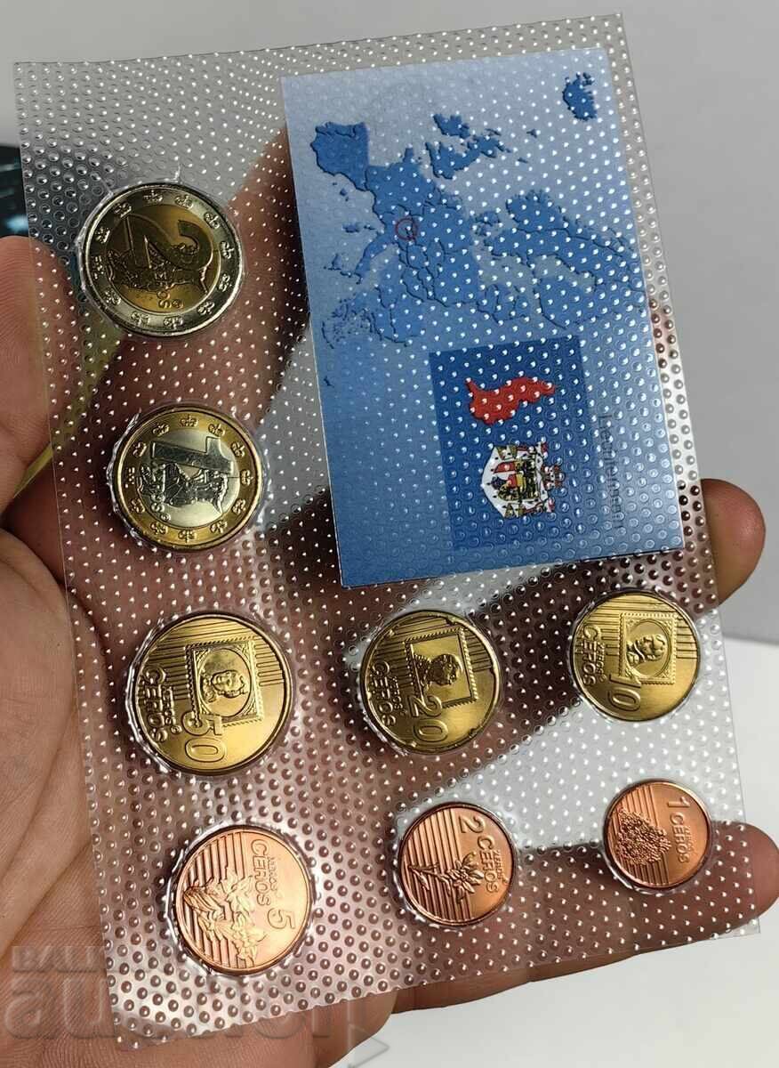 SET TESTE PROBĂ MONEDE EURO LIECHTENSTEIN - 6 SET TESTE PROBĂ MONEDE EURO LIECHTENSTEIN - 6