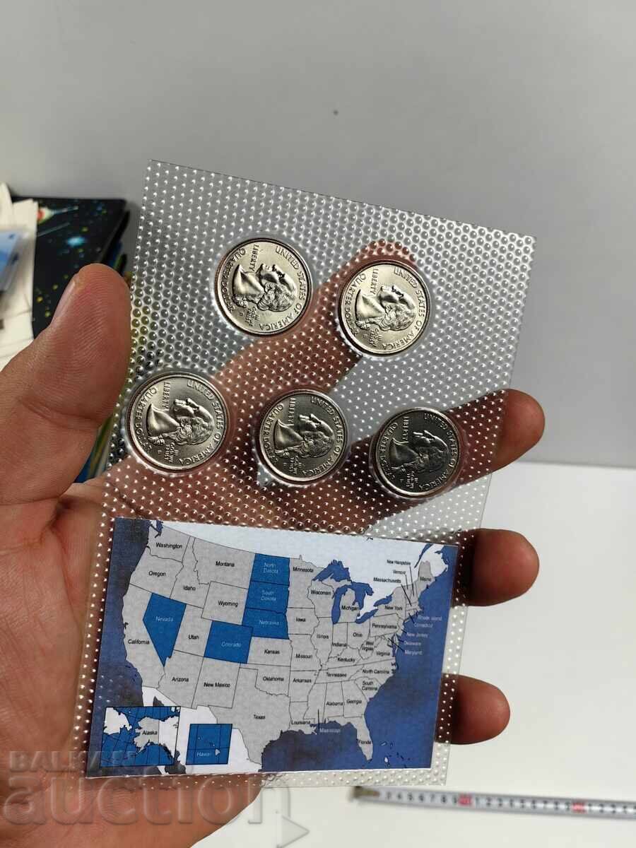 ΣΕΤ ΑΜΕΡΙΚΑΝΙΚΩΝ ΝΟΜΙΣΜΑΤΩΝ Η.Π.Α - 6