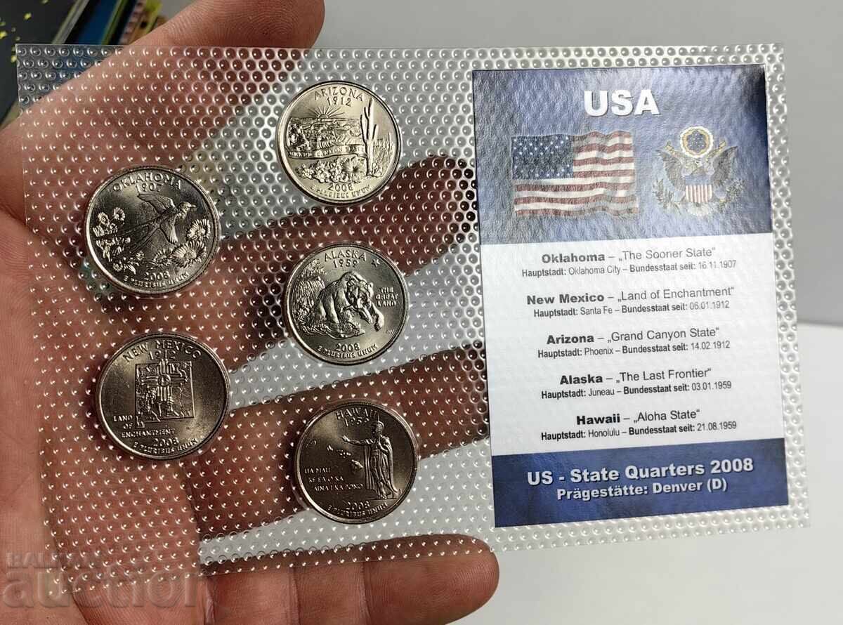 ΣΕΤ ΑΜΕΡΙΚΑΝΙΚΩΝ ΝΟΜΙΣΜΑΤΩΝ Η.Π.Α