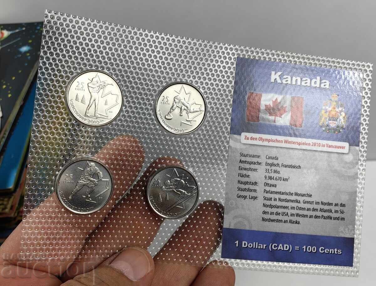 Доставка на СЕТ МОНЕТИ КАНАДА ОЛИМПИАДА ОЛИМПИЙСКИ ИГРИ Доставка на СЕТ МОНЕТИ КАНАДА ОЛИМПИАДА ОЛИМПИЙСКИ ИГРИ