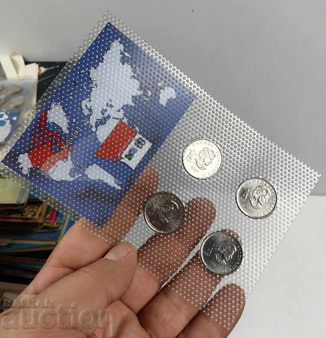 СЕТ МОНЕТИ КАНАДА ОЛИМПИАДА ОЛИМПИЙСКИ ИГРИ - 5 СЕТ МОНЕТИ КАНАДА ОЛИМПИАДА ОЛИМПИЙСКИ ИГРИ - 5