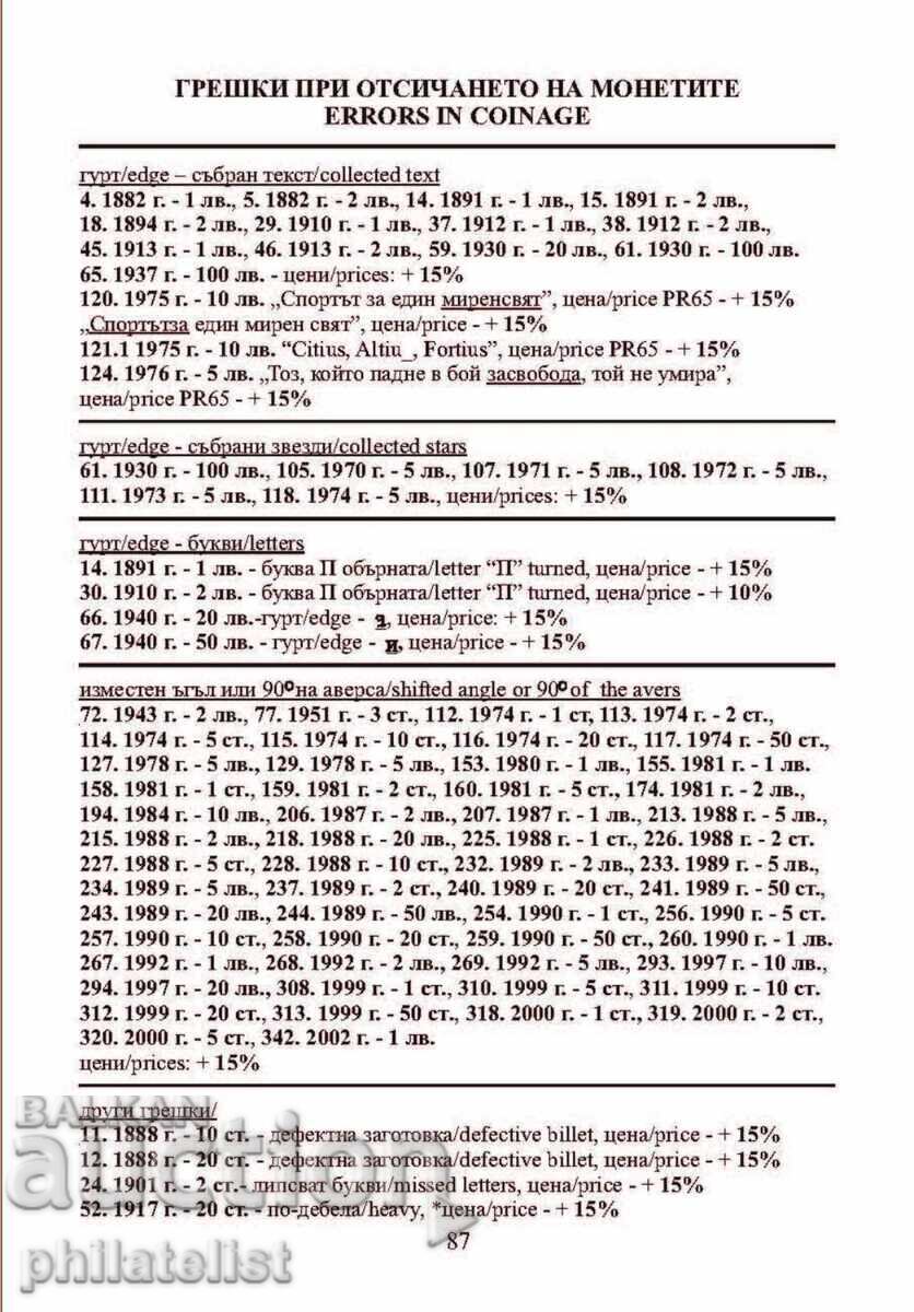 Katalog na Bŭlgarskite moneti 2026 godina - Georgi Nikolov - 7