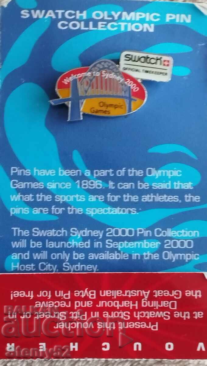 Olympic Badge Sydney - 2000