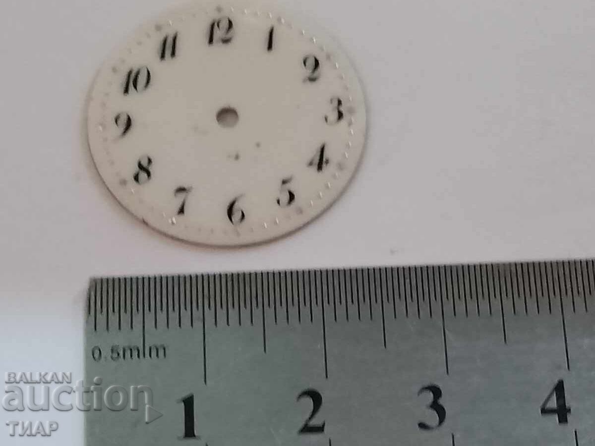 Clock face - 0.01ct Clock face - 0.01ct