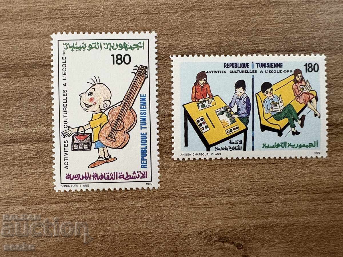 Tunisia - Activități culturale școlare - Desene pentru copii (1993) MNH Tunisia - Activități culturale școlare - Desene pentru copii (1993) MNH
