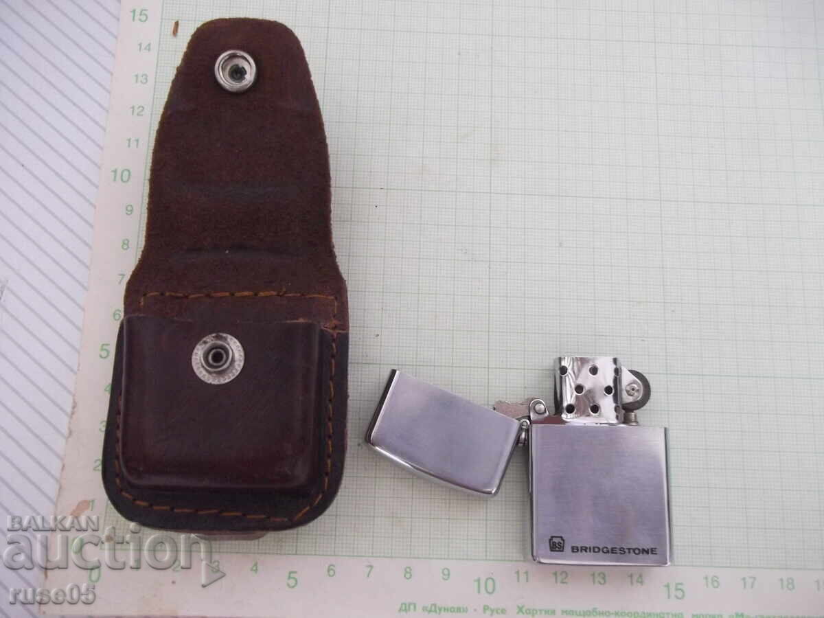 Lighter and Lighter Case "ZIPPO" brown with clip - 6