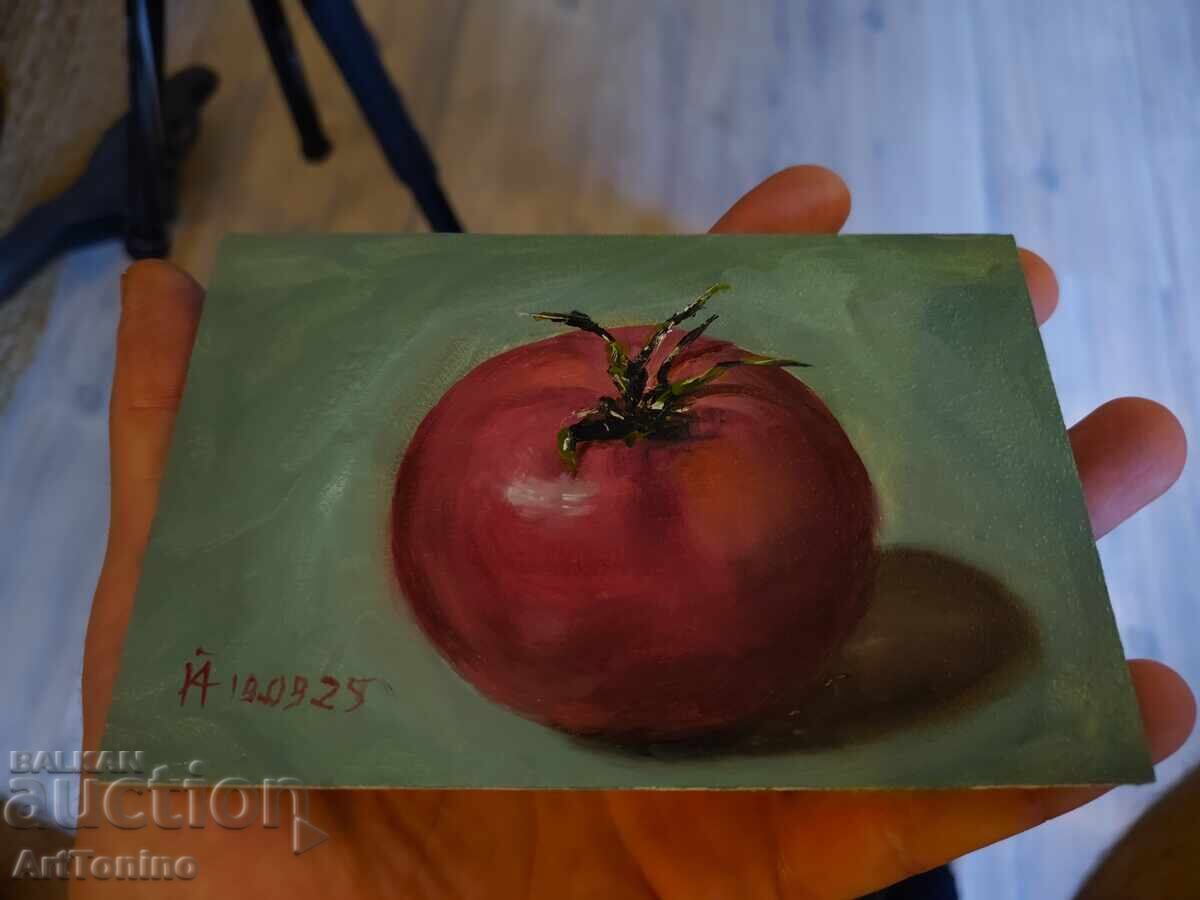 Tablou în ulei - Natură statică - Roșii - Anton Iordanov - 5 Tablou în ulei - Natură statică - Roșii - Anton Iordanov - 5