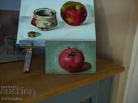 Oil painting - Still life - Tomato - Anton Yordanov