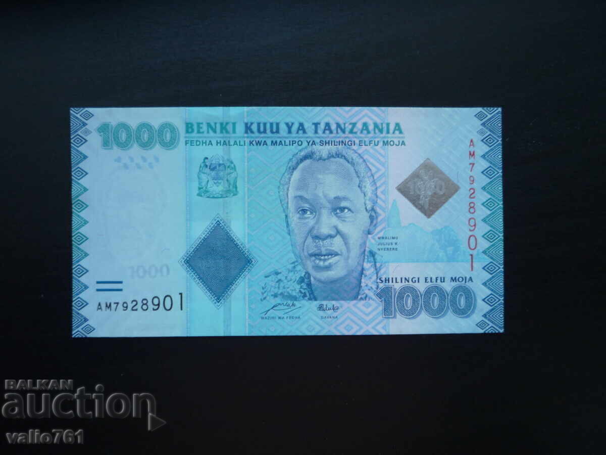 ΤΑΝΖΑΝΙΑ 1000 1 000 ΣΕΛΙΝΙΑ 2010 ΝΕΟ UNC