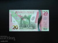 MEXICO 20 PESOS 2021 NEW UNC POLYMER