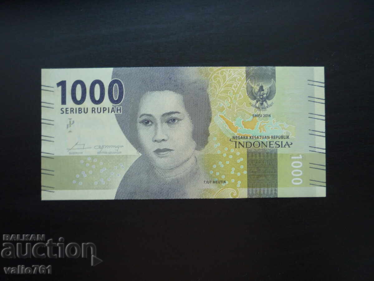 INDONEZIA 1000 1 000 RUPIAH 2016 NOUĂ UNC INDONEZIA 1000 1 000 RUPIAH 2016 NOUĂ UNC