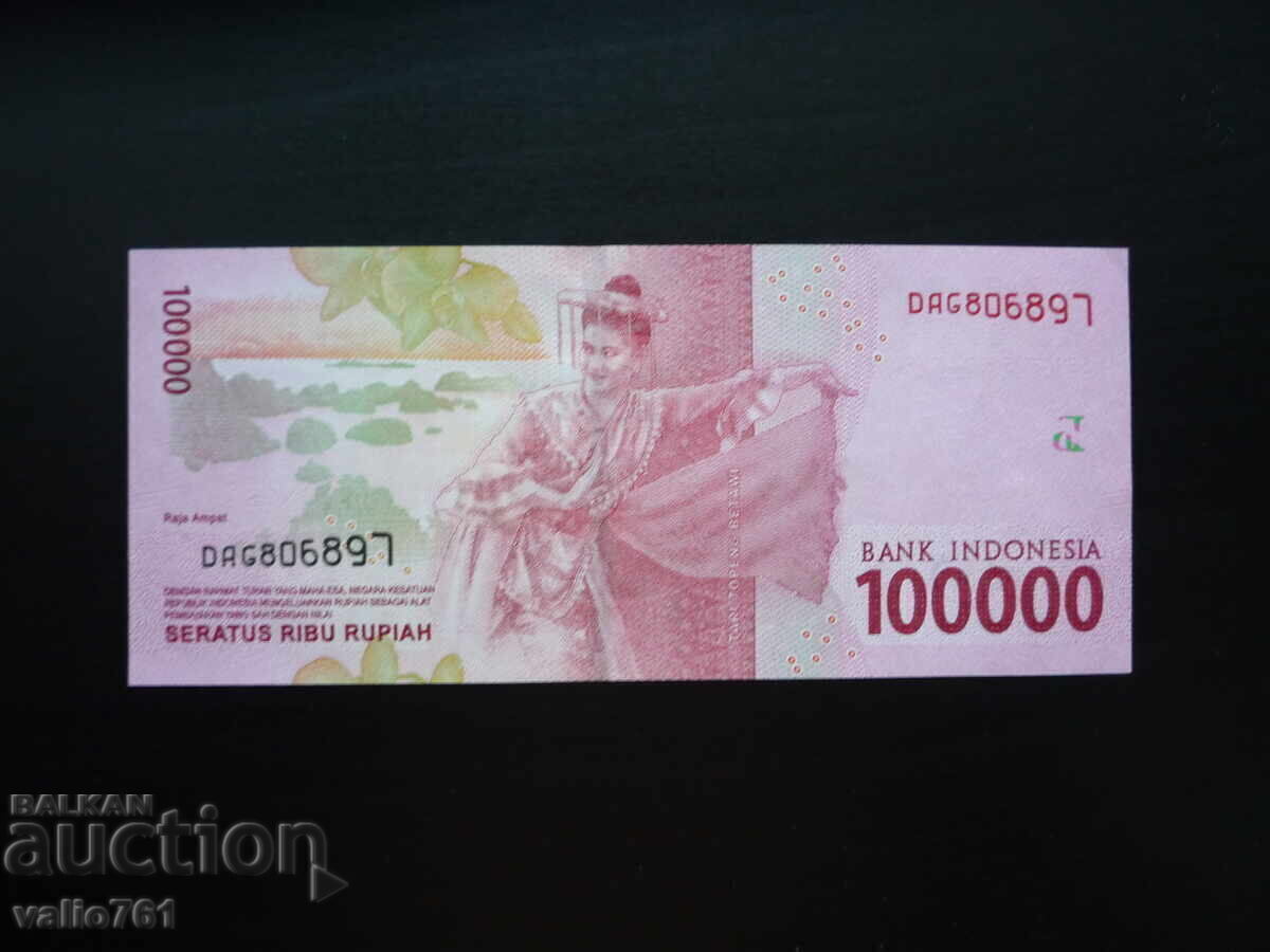INDONEZIA 100000 100 000 RUPII 2016 NOUĂ UNC cu preț € 13.00 | 25.43 BGN INDONEZIA 100000 100 000 RUPII 2016 NOUĂ UNC cu preț € 13.00 | 25.43 BGN