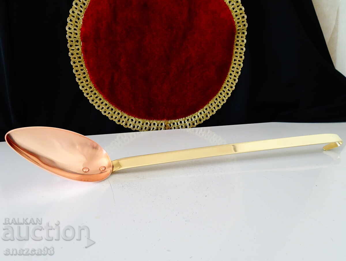 Παράδοση Κουτάλι μέλι για σάλτσες, σάλτσες, κοκτέιλ, καθαρό κόκκινο μέλι