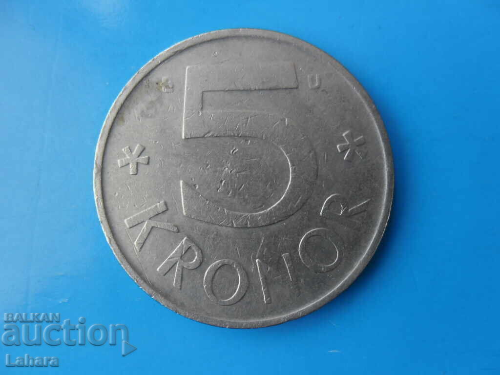 5 крони 1979 г. Швеция 5 крони 1979 г. Швеция