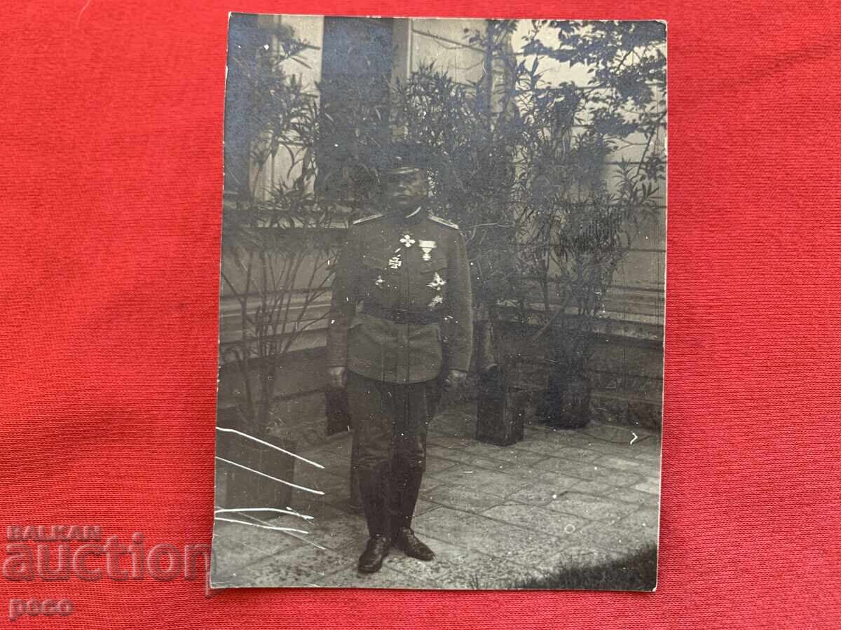 Βουλγαρικός αξιωματικός Γενικός ? παλιά φωτογραφία