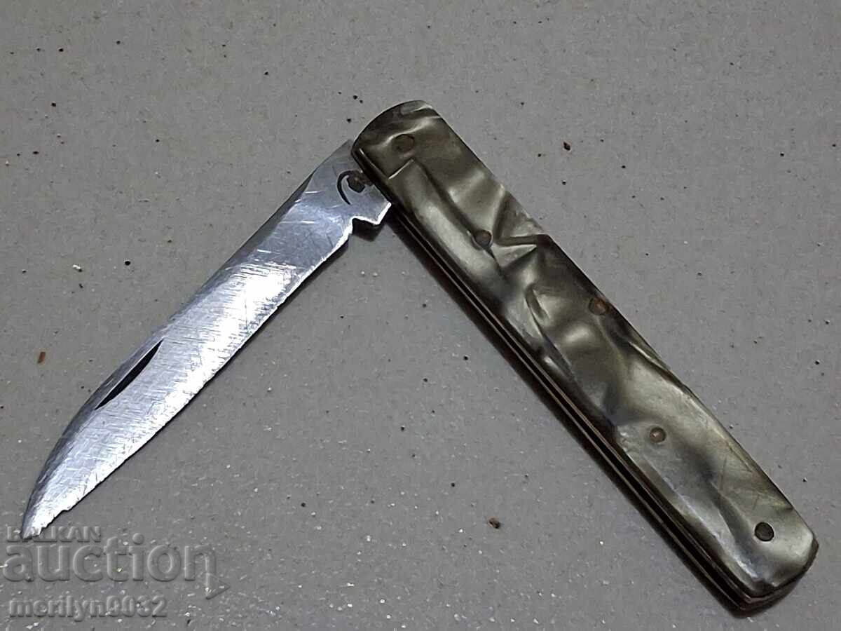 Παλαιό σοσιαλιστικό μαχαίρι με σφυροδρέπανο, μαχαίρι ΛΔΒ με τιμή 38.00 BGN | € 19.43