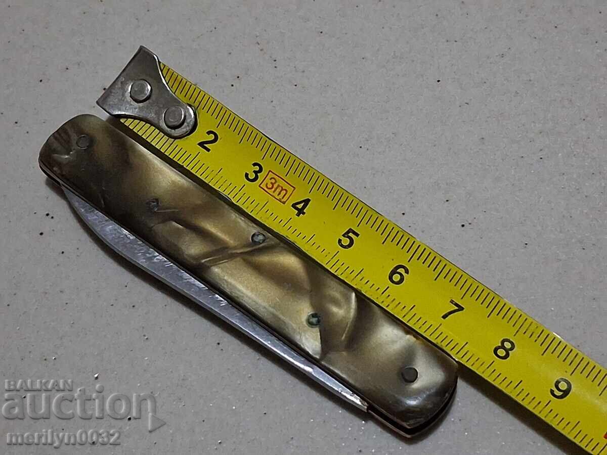 Παράδοση Παλαιό σοσιαλιστικό μαχαίρι με σφυροδρέπανο, μαχαίρι ΛΔΒ