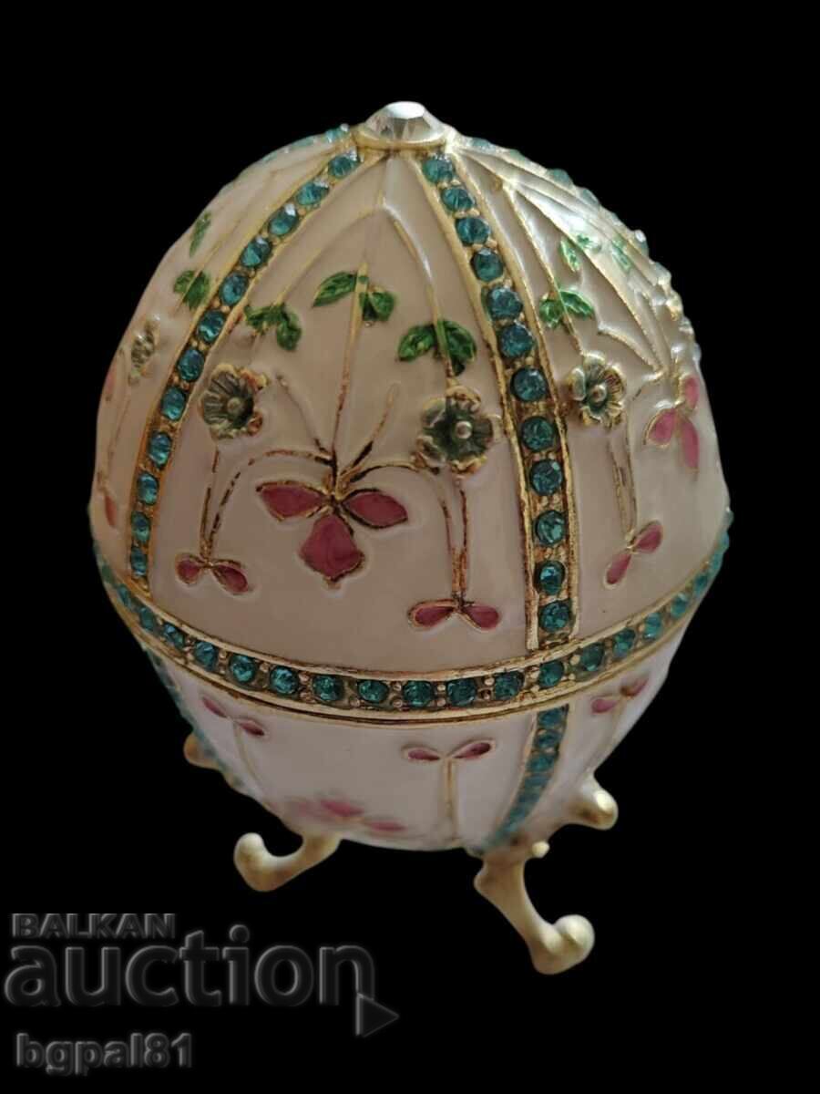 Cutii de bijuterii - Tip ou "Fabergé" - diferite modele și culori - 5