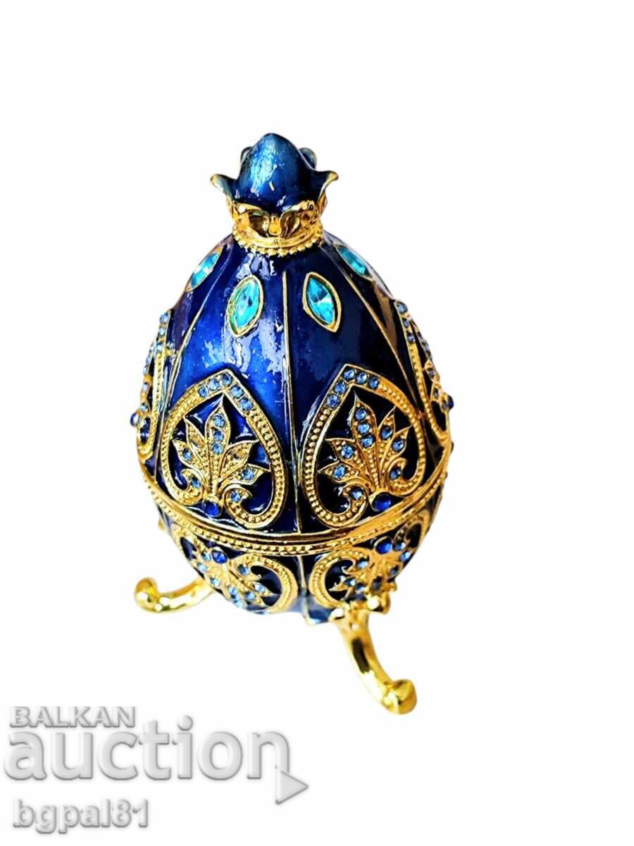 Jewelry Boxes - "Fabergé" Egg Type - Various Models and Colors - 6