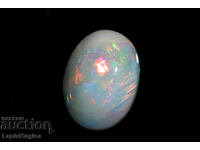 Етиопски опал 1,82 карата овален кабошон