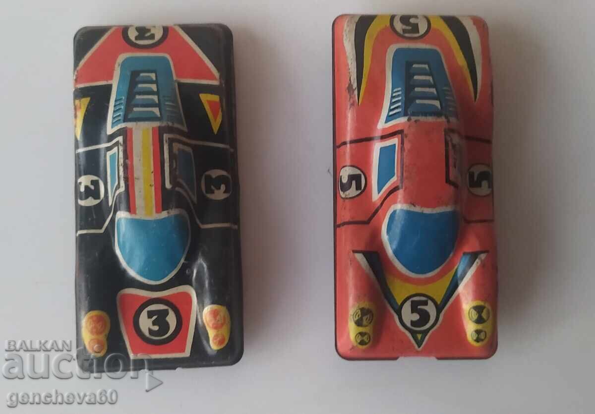 Licitație Mașinuțe retro de curse - tablă, URSS Licitație Mașinuțe retro de curse - tablă, URSS